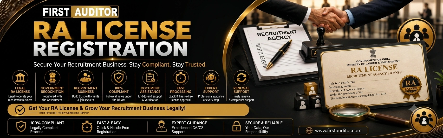 RA License Registration Services in Chennai